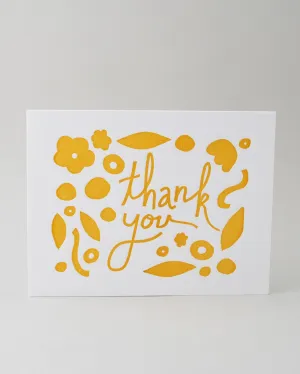 Yellow Garden TY Card