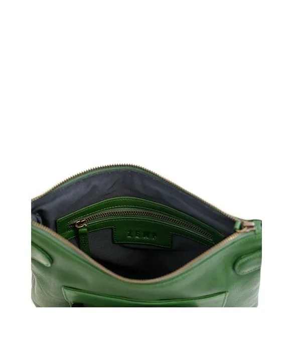 Zemp Ibiza Cross Body Bag | Forest Green