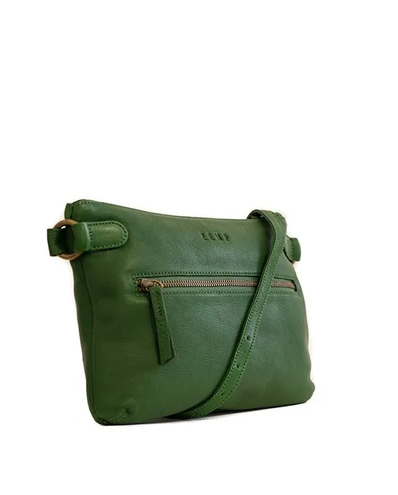 Zemp Ibiza Cross Body Bag | Forest Green