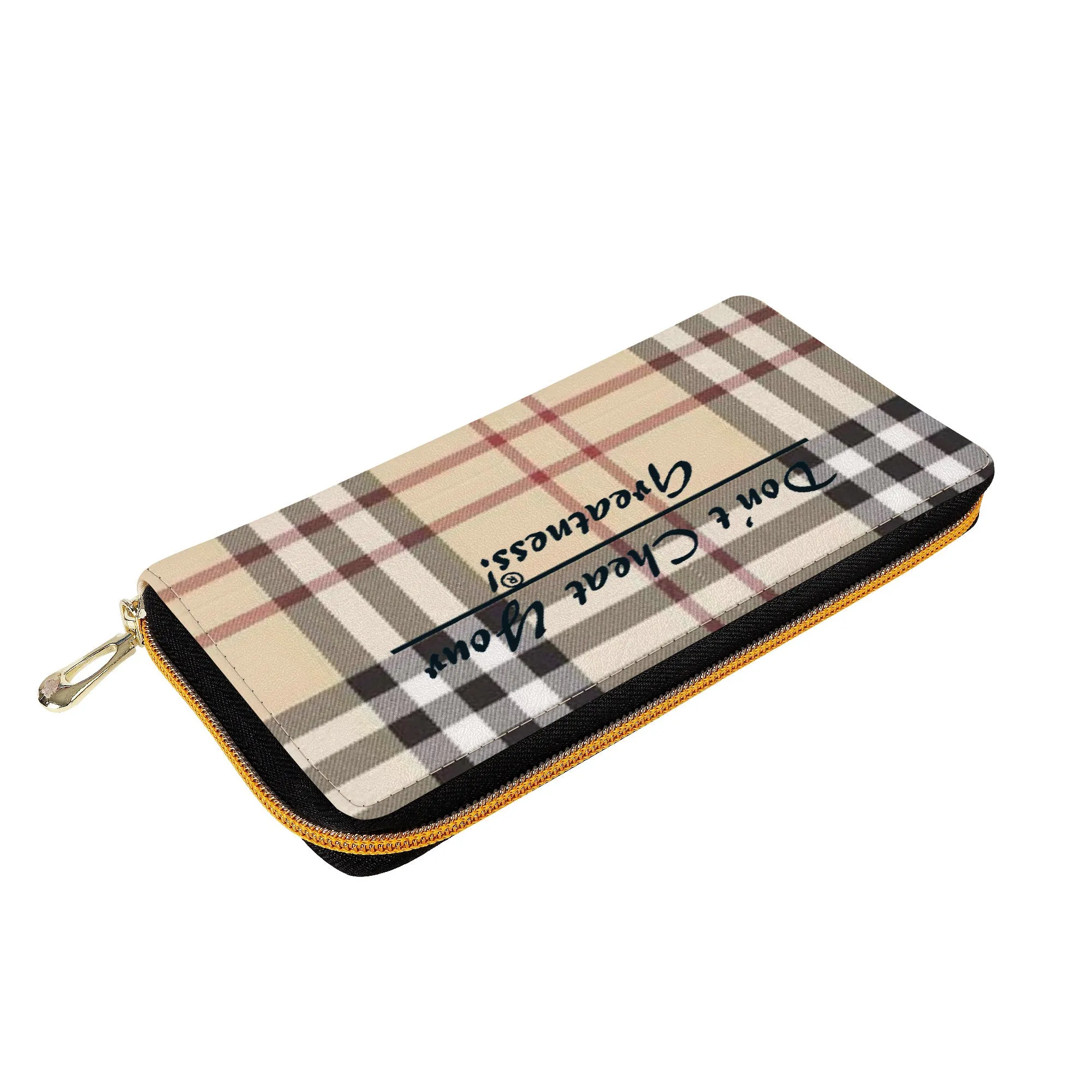 Zipper Purse Clutch Bag