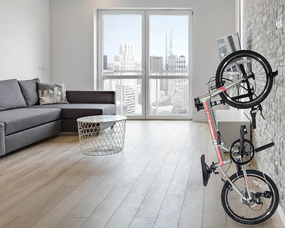 ZiZZO Wall Mounted Bike Holder (Adjustable)